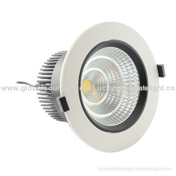 15W LED Ceiling Light, CE and RoHS Marks, 100-265V AC Input Voltage, 60° Beam Angle